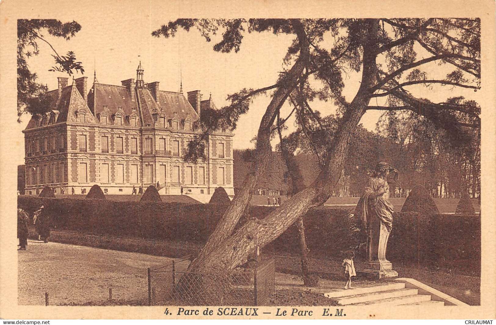 92-SCEAUX LE PARC-N°T5080-H/0123 - Sceaux