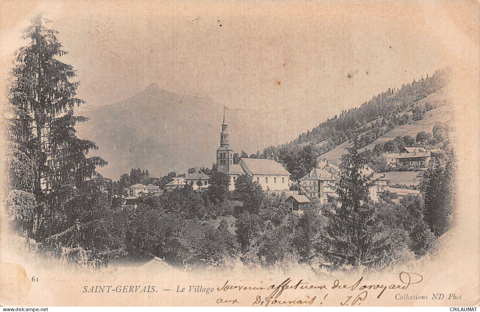 74-SAINT GERVAIS-N°T5080-H/0029 - Saint-Gervais-les-Bains