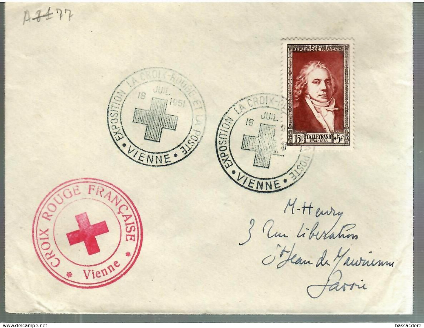 79902 -  2 Enveloppes  Pour  EXPOSITIONS  CROIX ROUGE à VIENNE Et INNSBRUCK - Rotes Kreuz