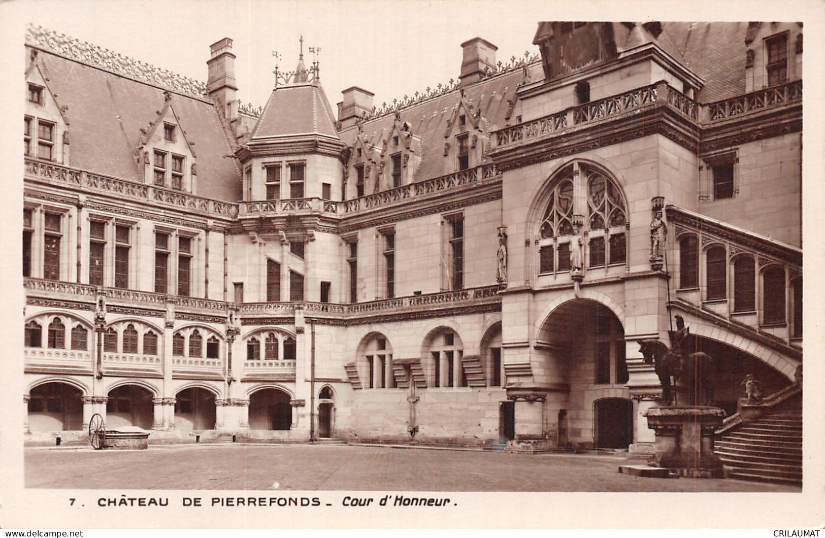 60-PIERREFONDS LE CHÂTEAU-N°T5081-D/0147 - Pierrefonds
