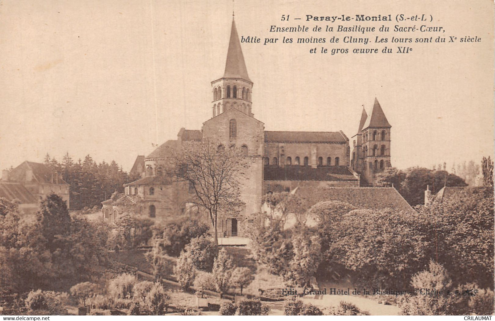 71-PARAY LE MONIAL-N°T5081-D/0037 - Paray Le Monial