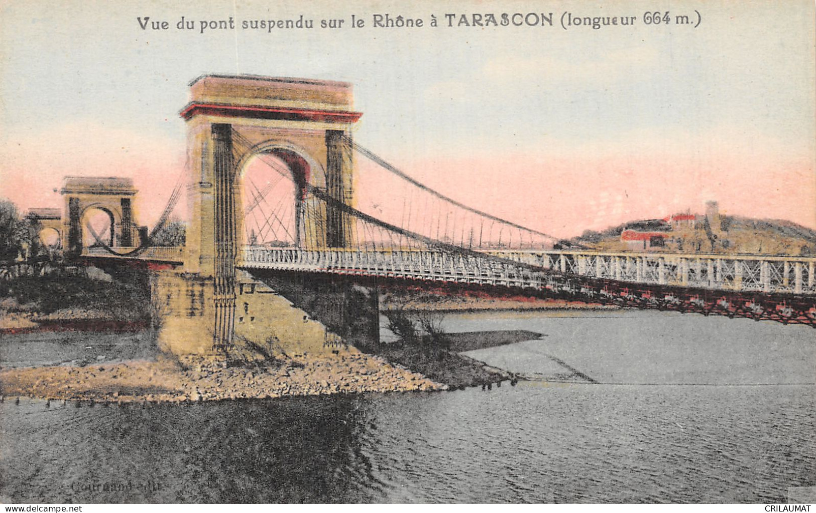 13-TARASCON PONT SUSPENDU-N°T5081-C/0225 - Tarascon