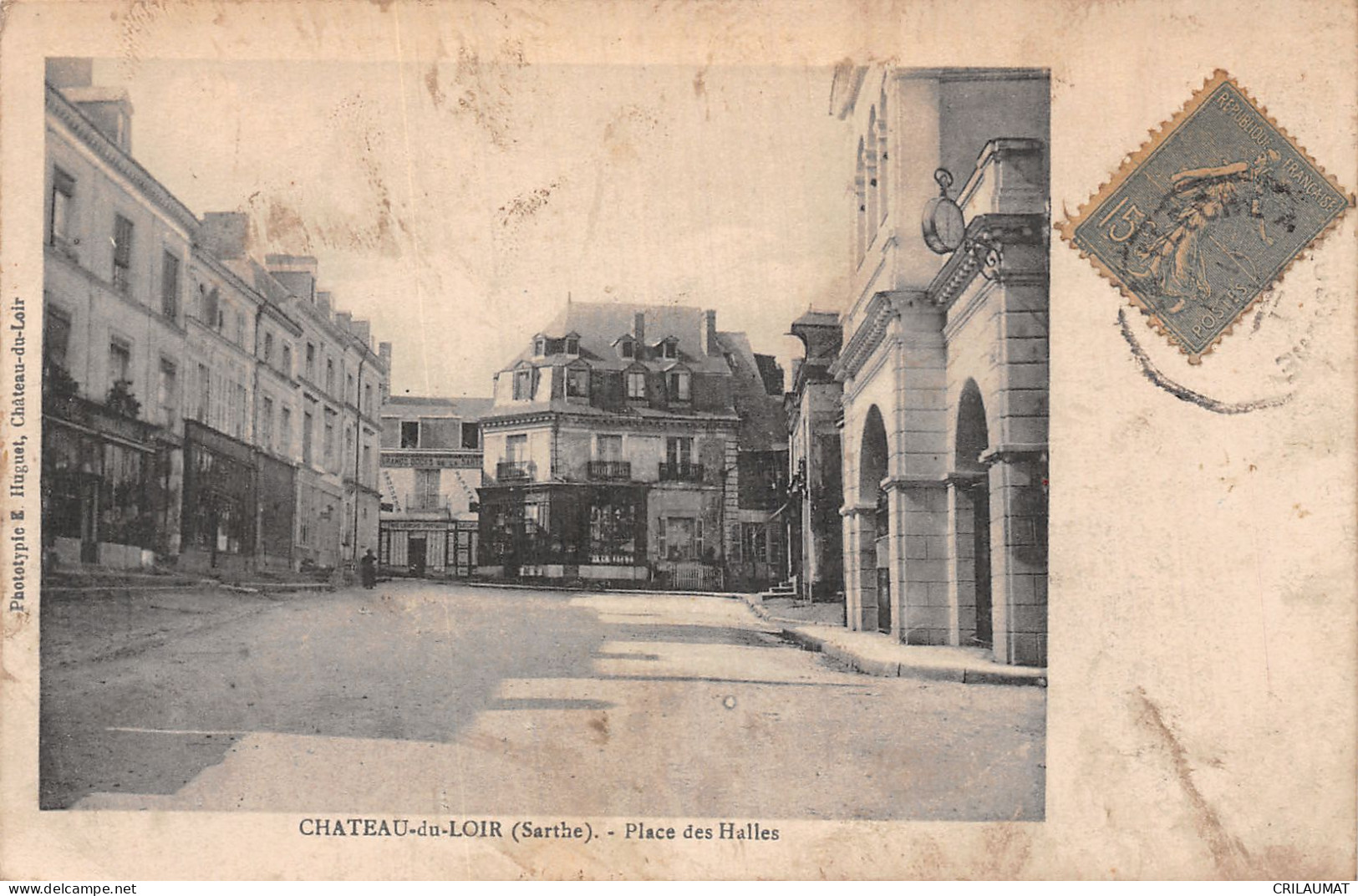 72-CHÂTEAU DU LOIR-N°T5081-C/0051 - Chateau Du Loir