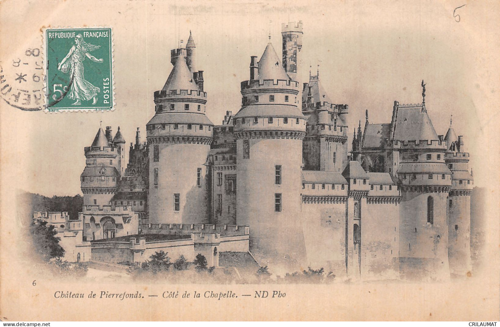 60-PIERREFONDS LE CHÂTEAU -N°T5081-B/0179 - Pierrefonds