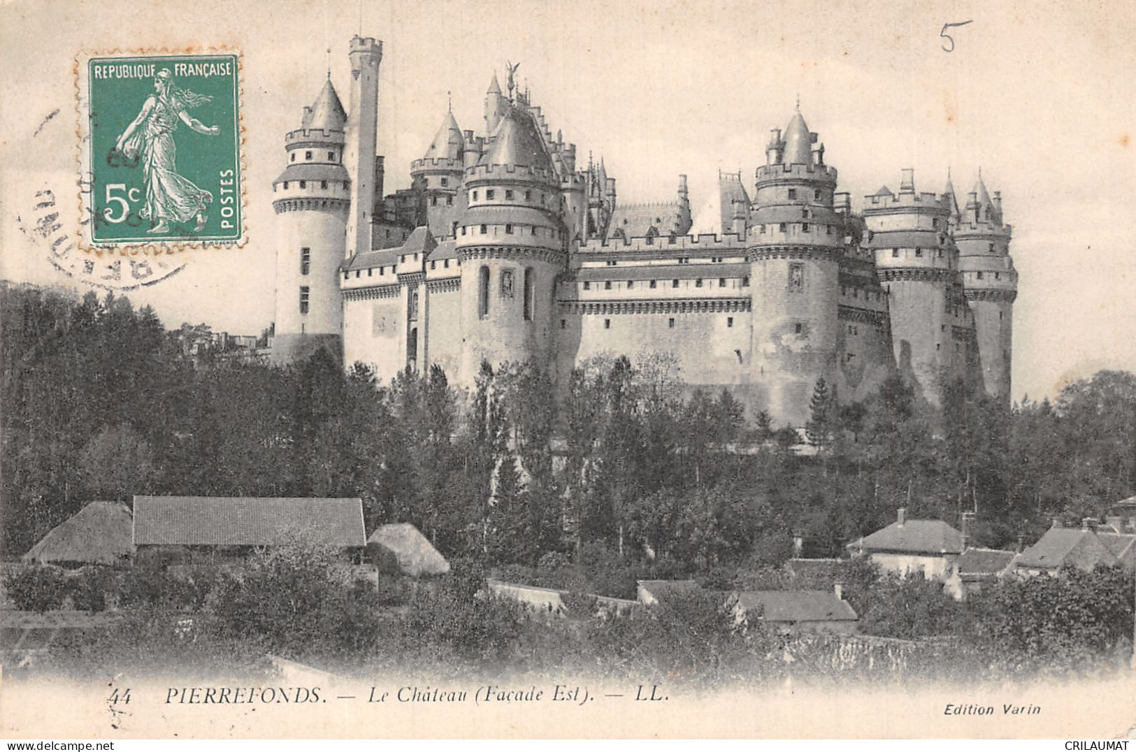 60-PIERREFONDS LE CHÂTEAU -N°T5081-B/0183 - Pierrefonds