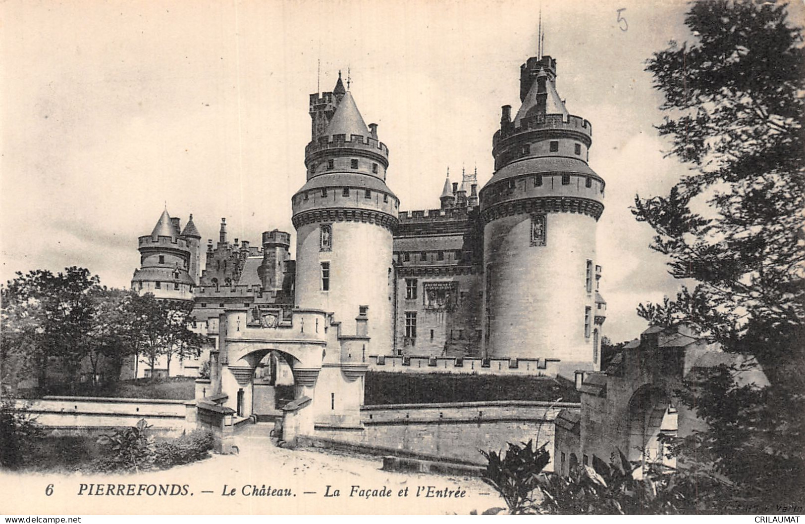 60-PIERREFONDS LE CHÂTEAU -N°T5081-B/0181 - Pierrefonds