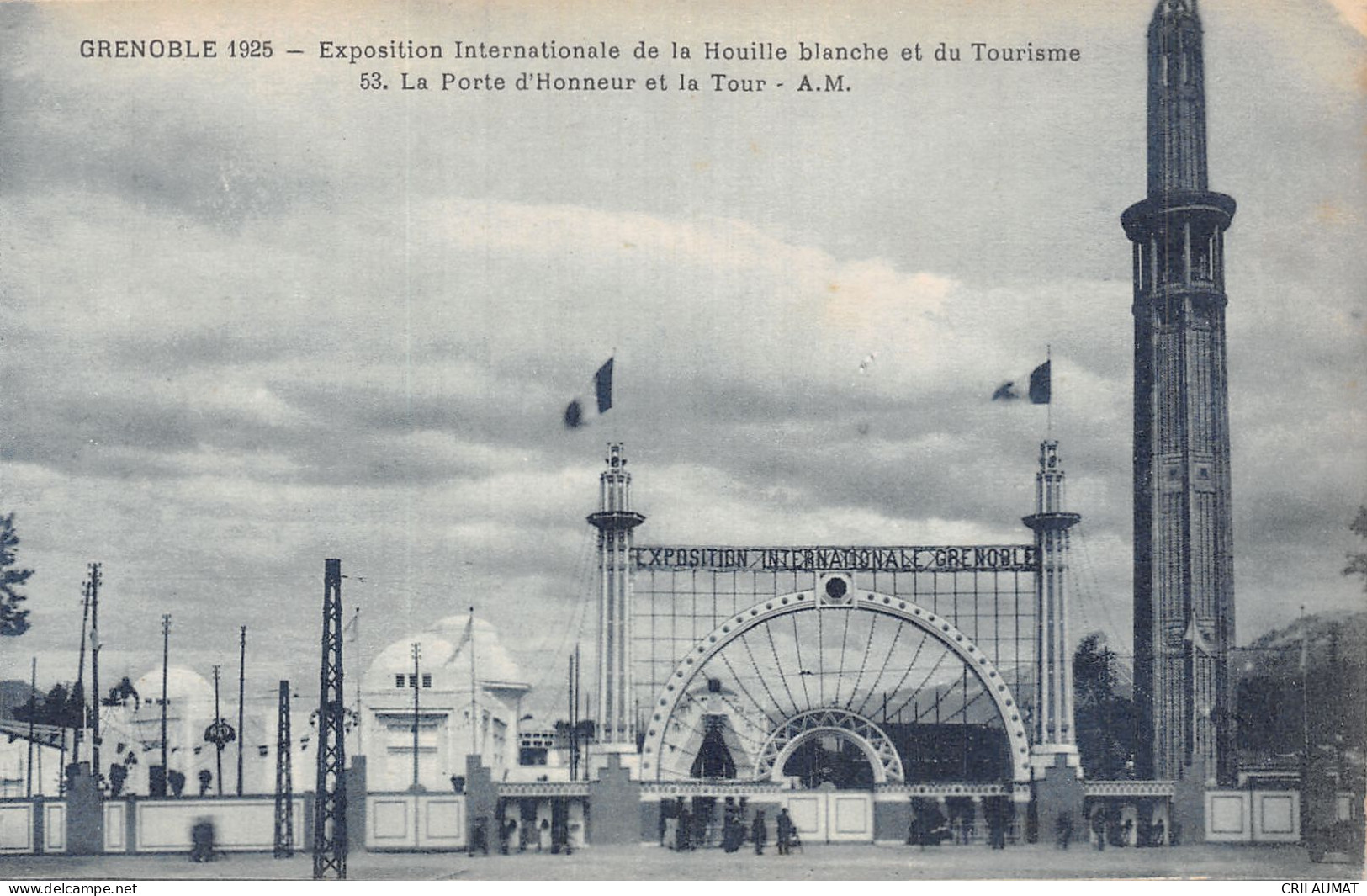 38-GRENOBLE 1925 EXPOSITION DE LA HOUILLE BLANCHE -N°T5081-E/0157 - Grenoble