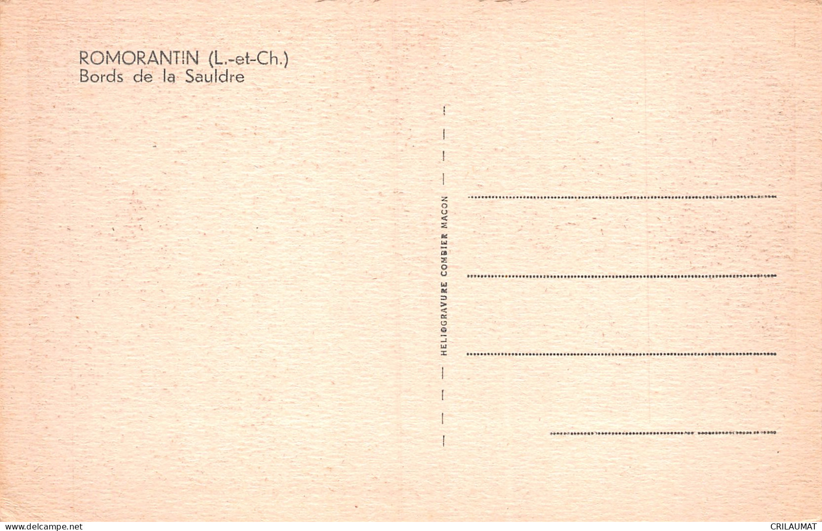 41-ROMORANTIN-N°T5081-E/0145 - Romorantin