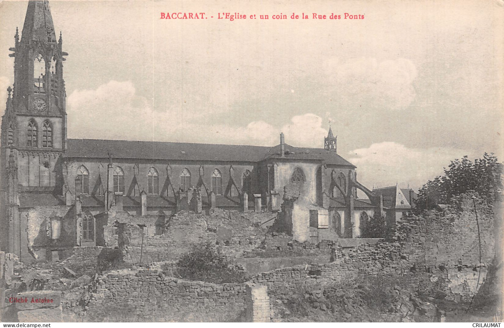 54-BACCARAT-N°T5081-D/0245 - Baccarat