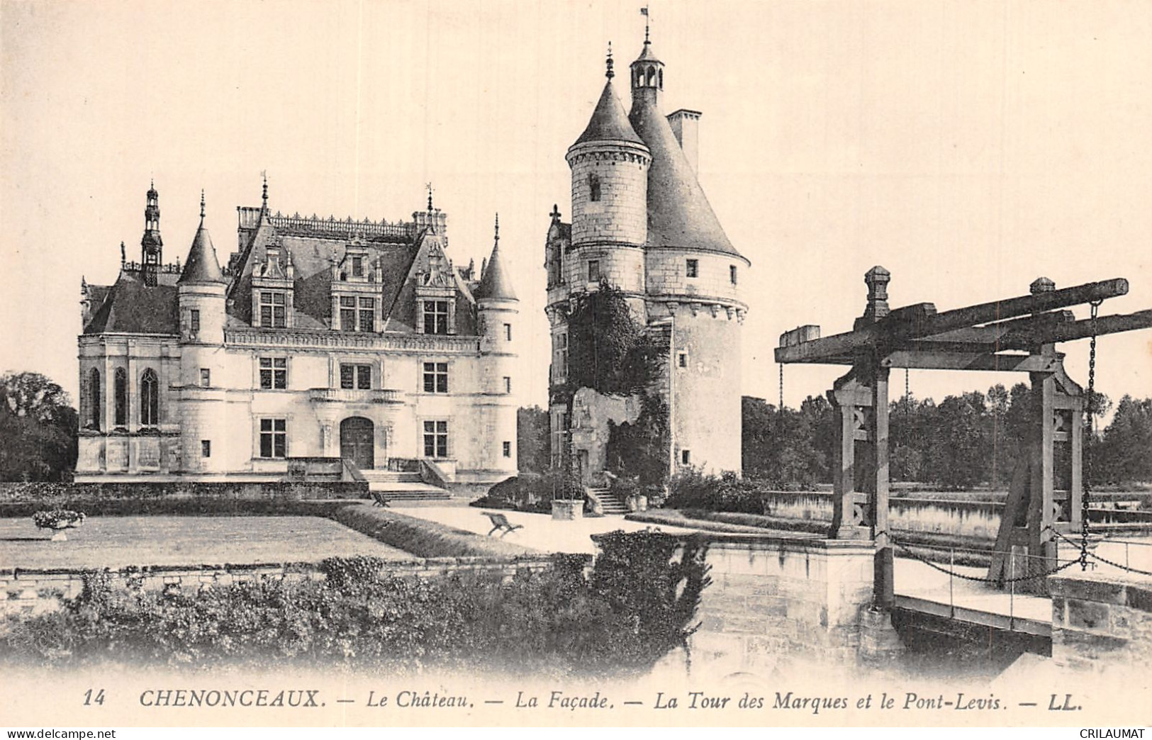 37-CHENONCEAUX-N°T5082-A/0195 - Chenonceaux