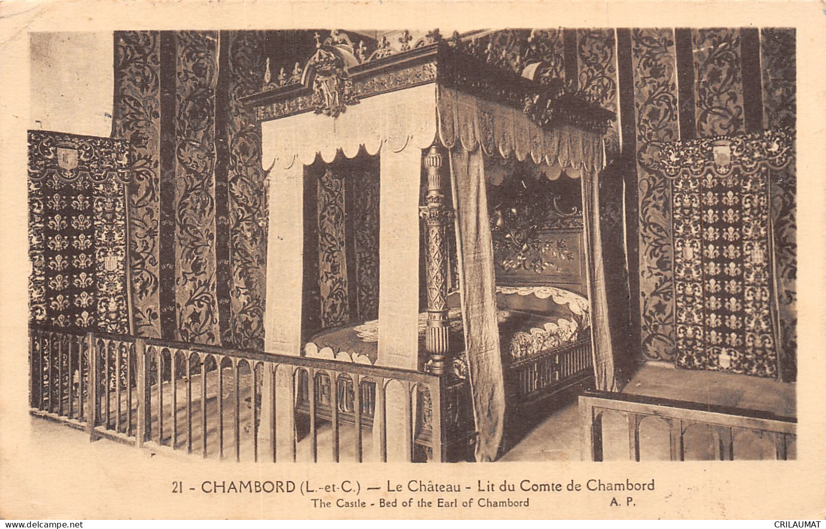 41-CHAMBORD LE CHÂTEAU-N°T5082-A/0101 - Chambord