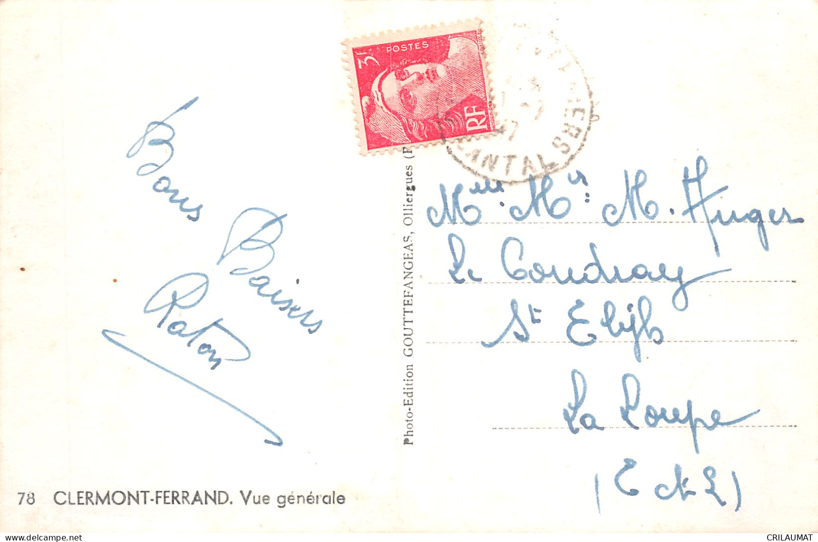 63-CLERMONT FERRAND-N°T5081-H/0383 - Clermont Ferrand