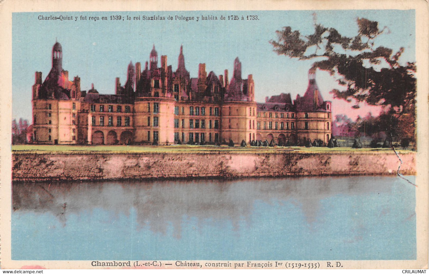 41-CHAMBORD LE CHÂTEAU-N°T5081-H/0127 - Chambord