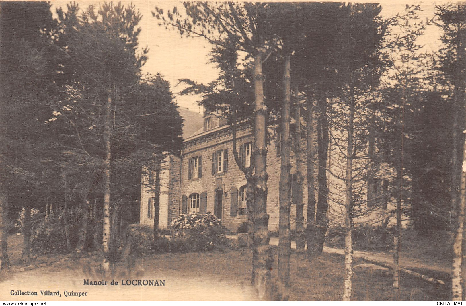 29-LOCRONAN LE MANOIR-N°T5081-H/0073 - Locronan