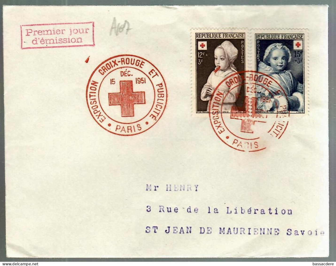 79903 -  EXPOSITION CROIX ROUGE  PARIS  1951 - Red Cross