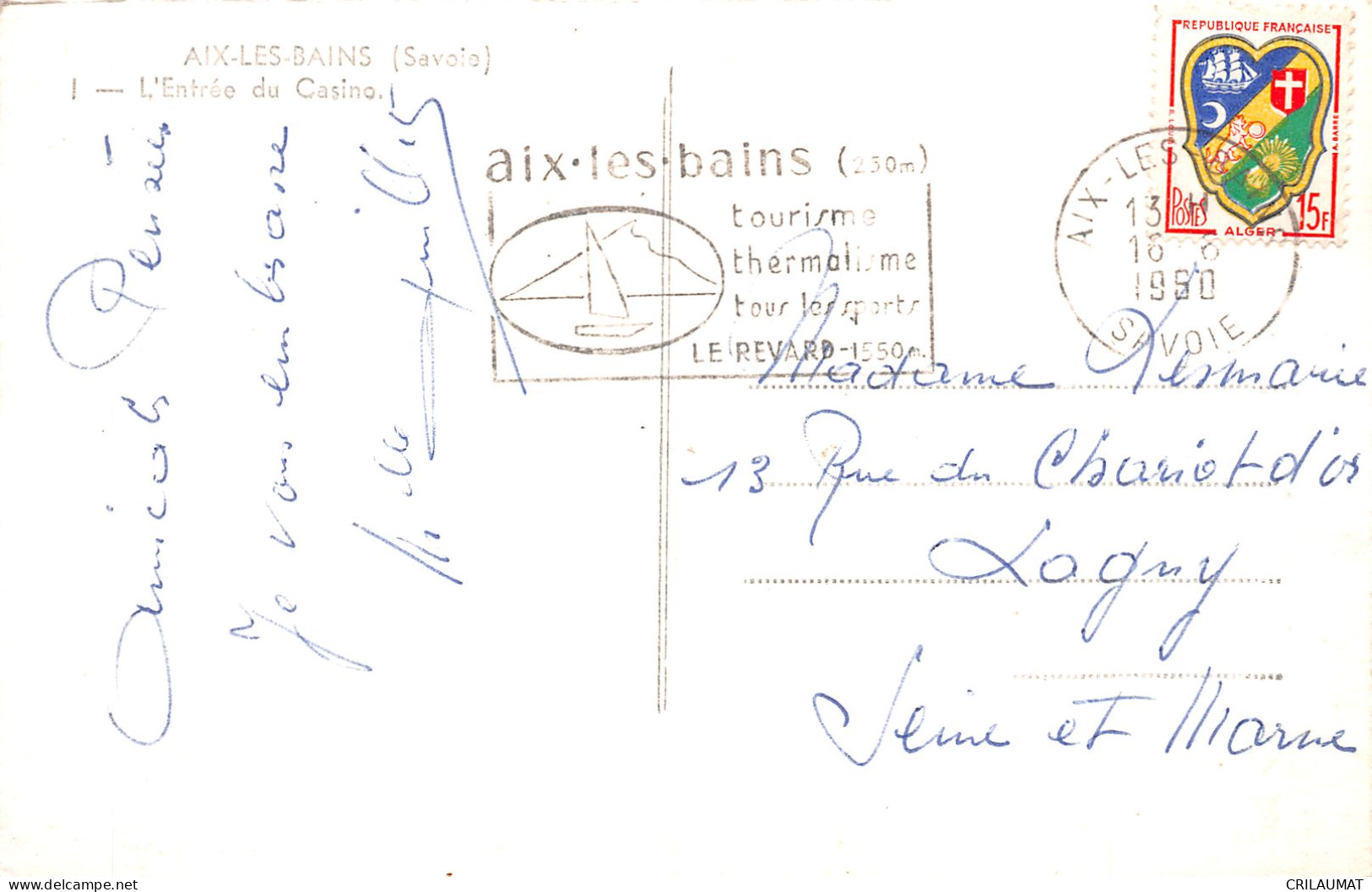 73-AIX LES BAINS-N°T5082-C/0321 - Aix Les Bains