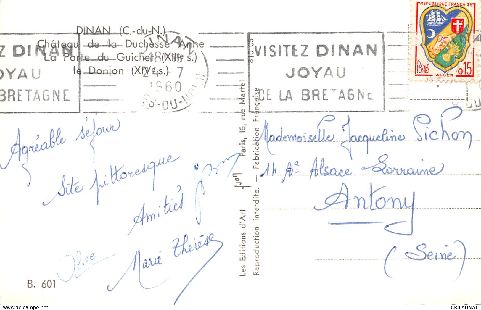 22-DINAN-N°T5082-C/0251 - Dinan