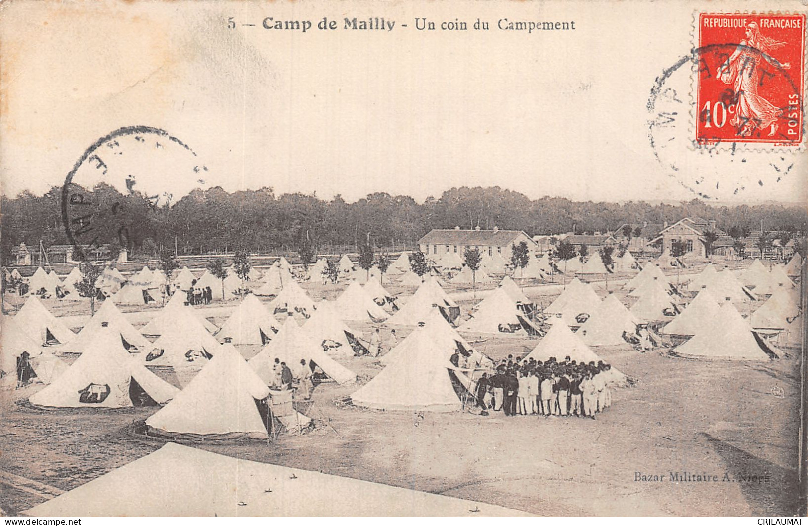 10-CAMP DE MAILLY-N°T5082-B/0219 - Other & Unclassified