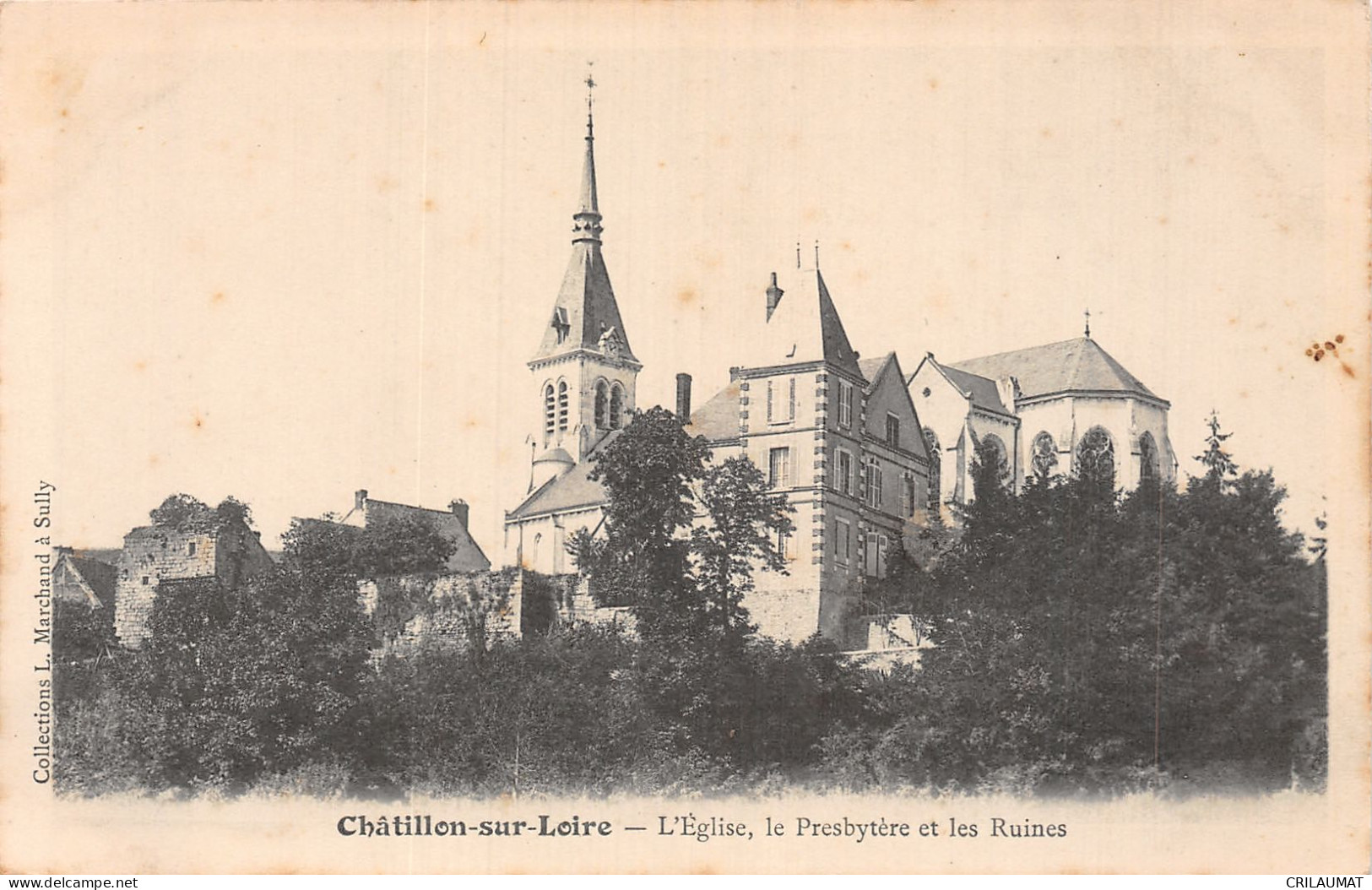 45-CHATILLON SUR LOIRE-N°T5082-B/0081 - Chatillon Sur Loire