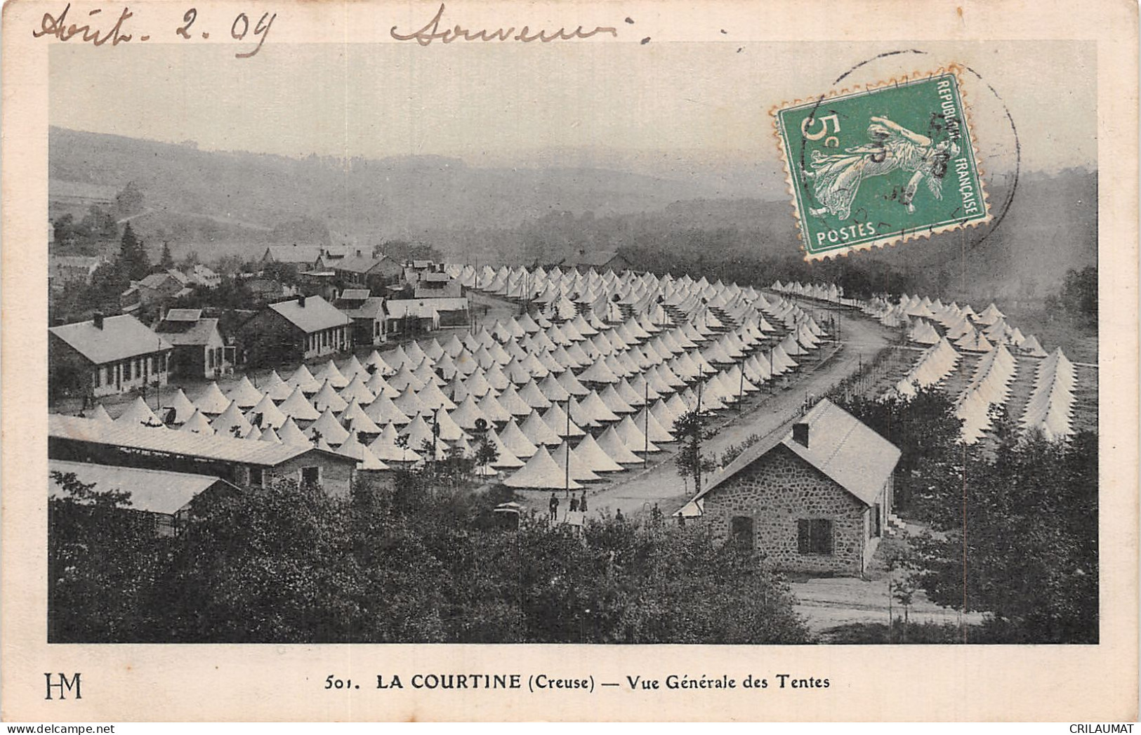 23-LA COURTINE-N°T5082-A/0283 - La Courtine