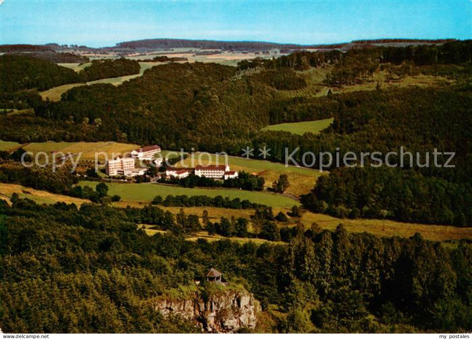 73680790 Neukirchen Knuellgebirge Fliegeraufnahme Waldsan. Urbachtal Neukirchen  - Other & Unclassified
