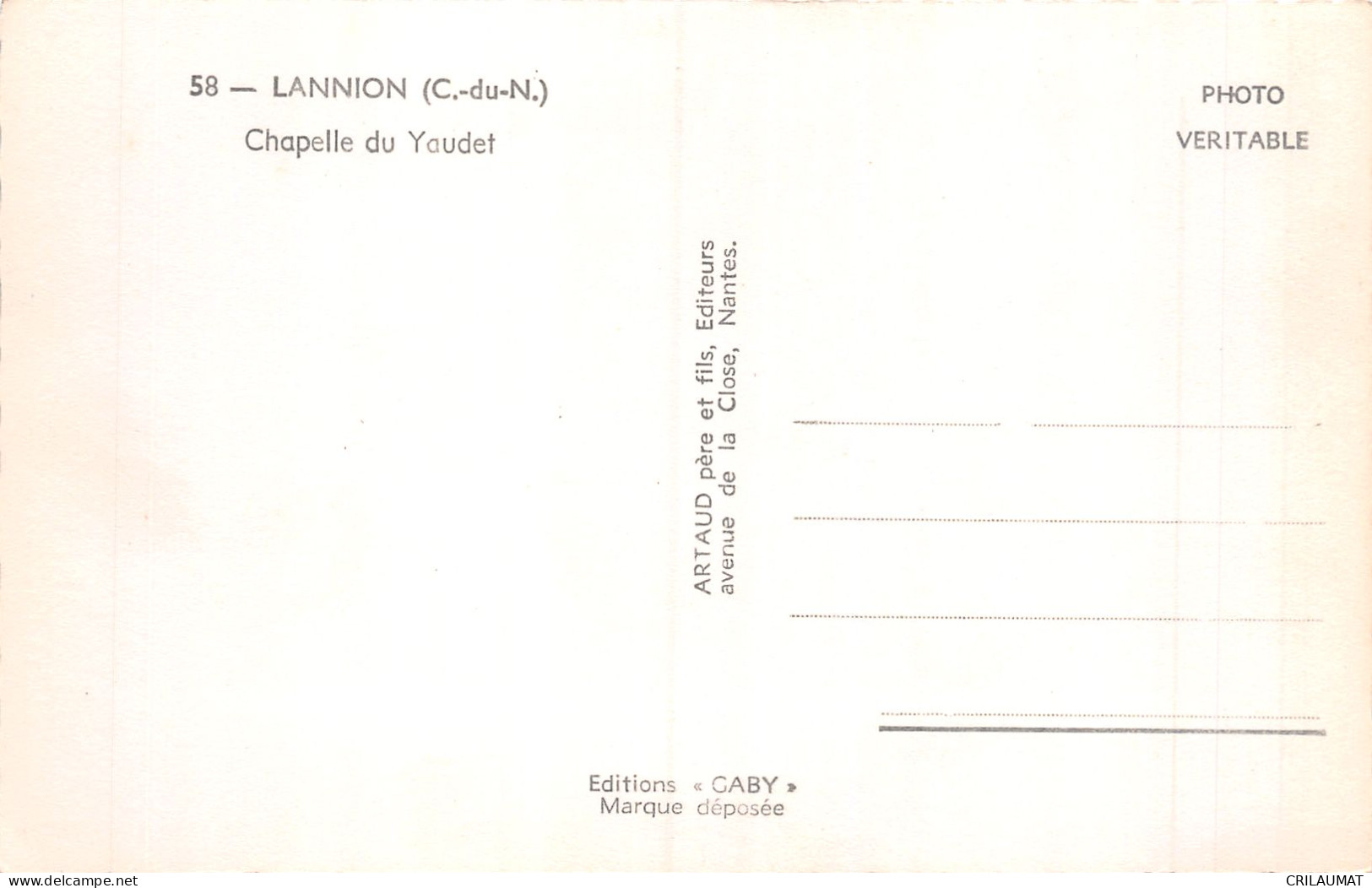22-LANNION-N°T5082-E/0241 - Lannion