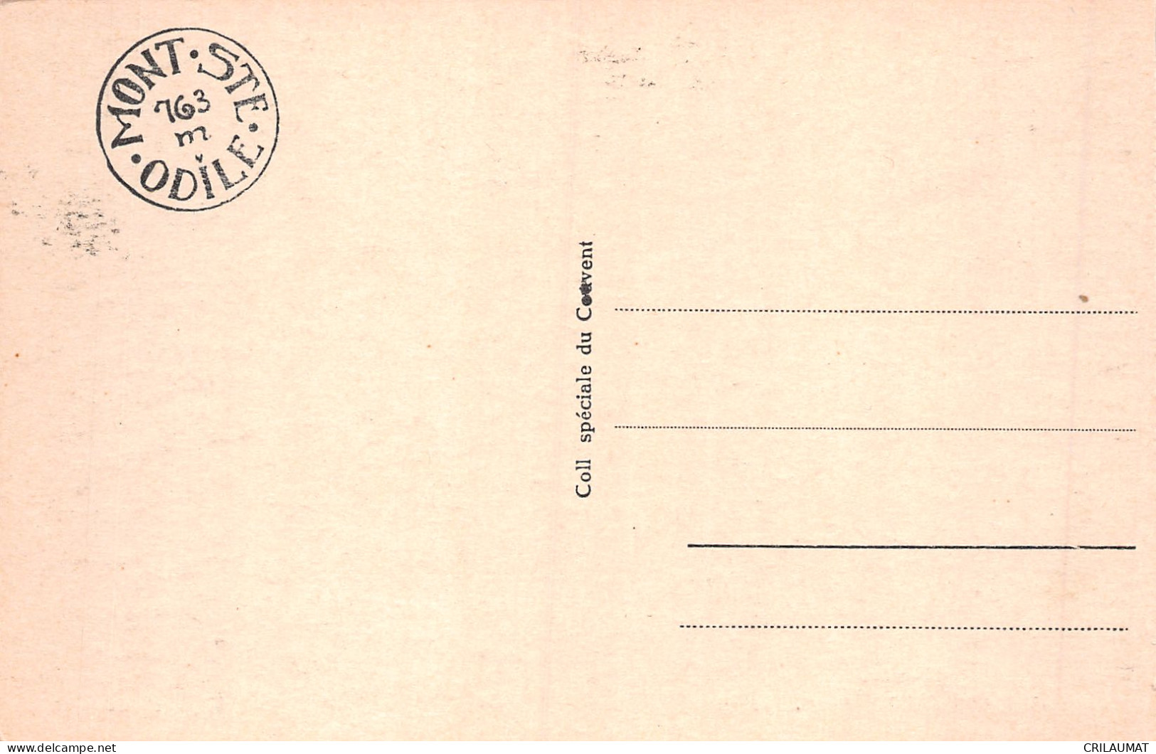 67-MONT SAINTE ODILE-N°T5082-E/0059 - Other & Unclassified