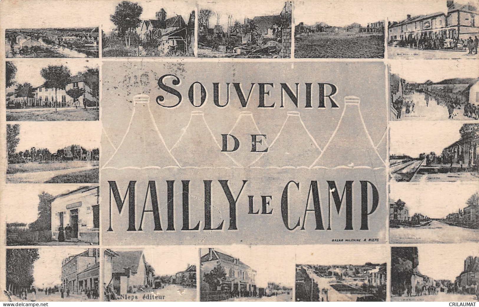 10-MAILLY LE CAMP-N°T5082-H/0067 - Mailly-le-Camp