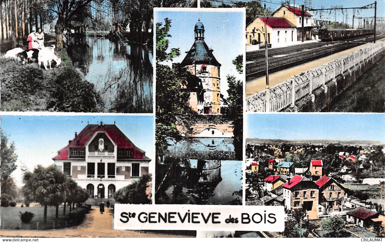 91-SAINTE GENEVIEVE DES BOIS-N°T5082-G/0153 - Sainte Genevieve Des Bois