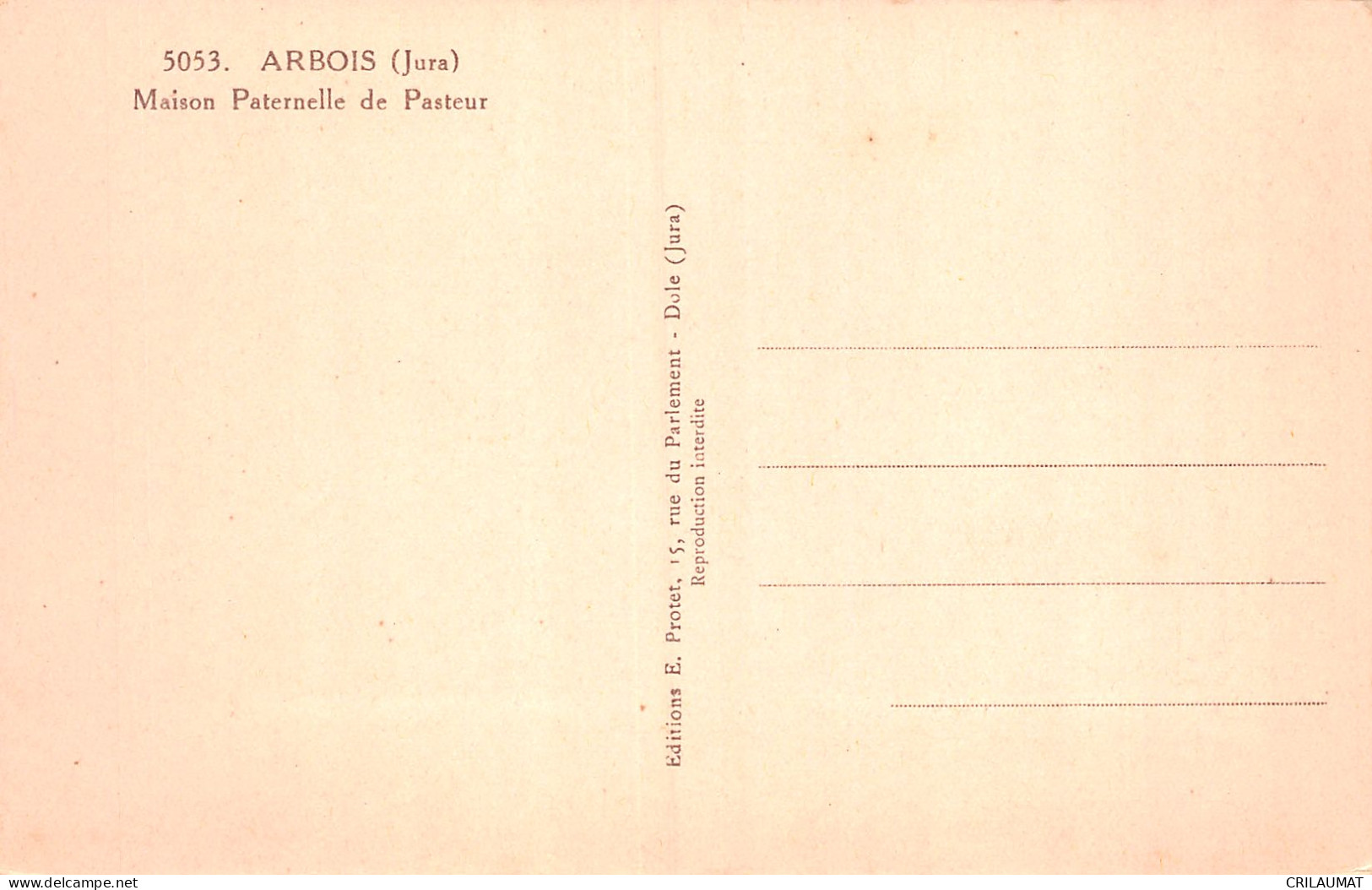 39-ARBOIS-N°T5082-G/0149 - Arbois