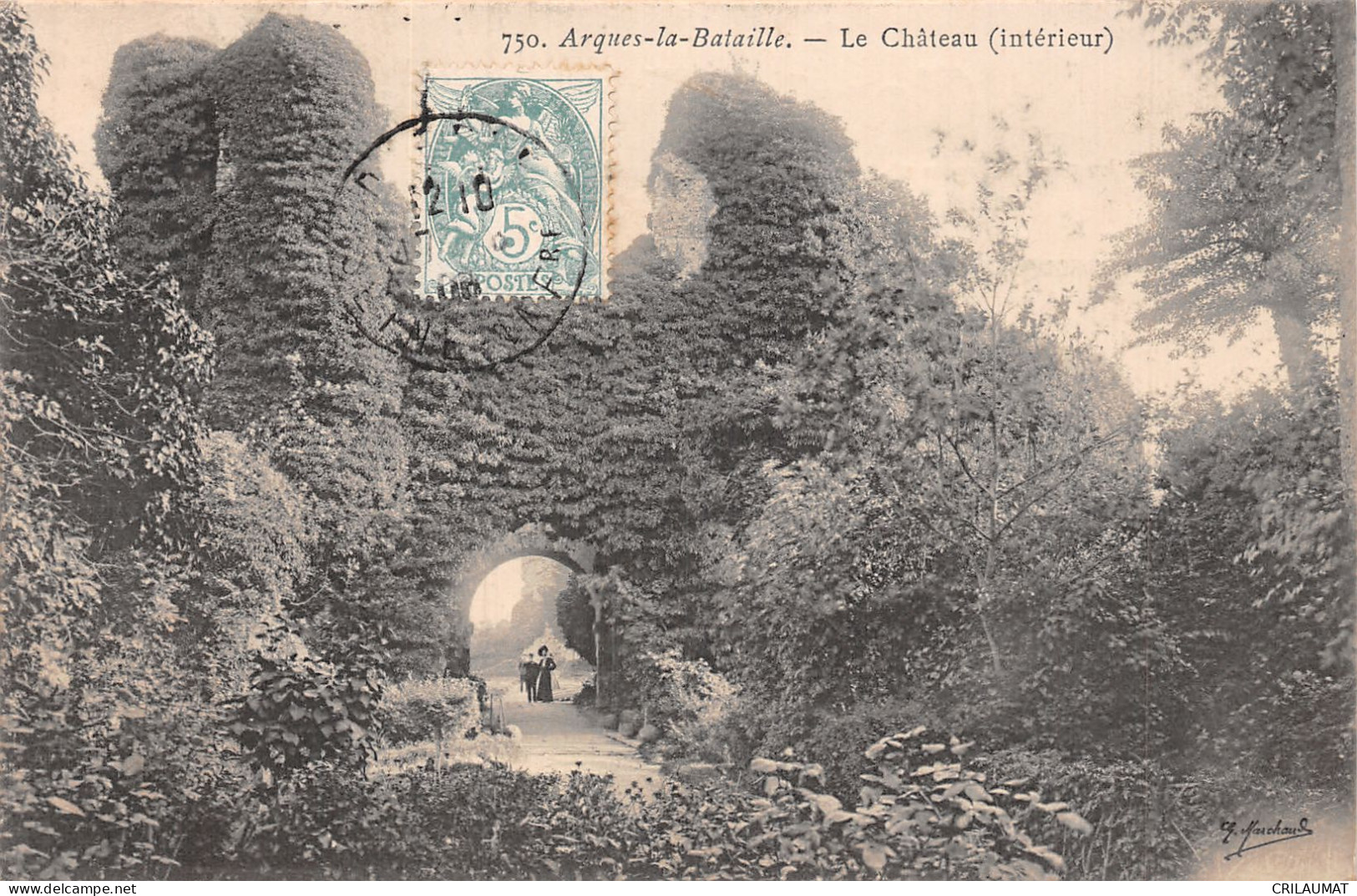 76-ARQUES LA BATAILLE LE CHÂTEAU-N°T5083-C/0319 - Arques-la-Bataille