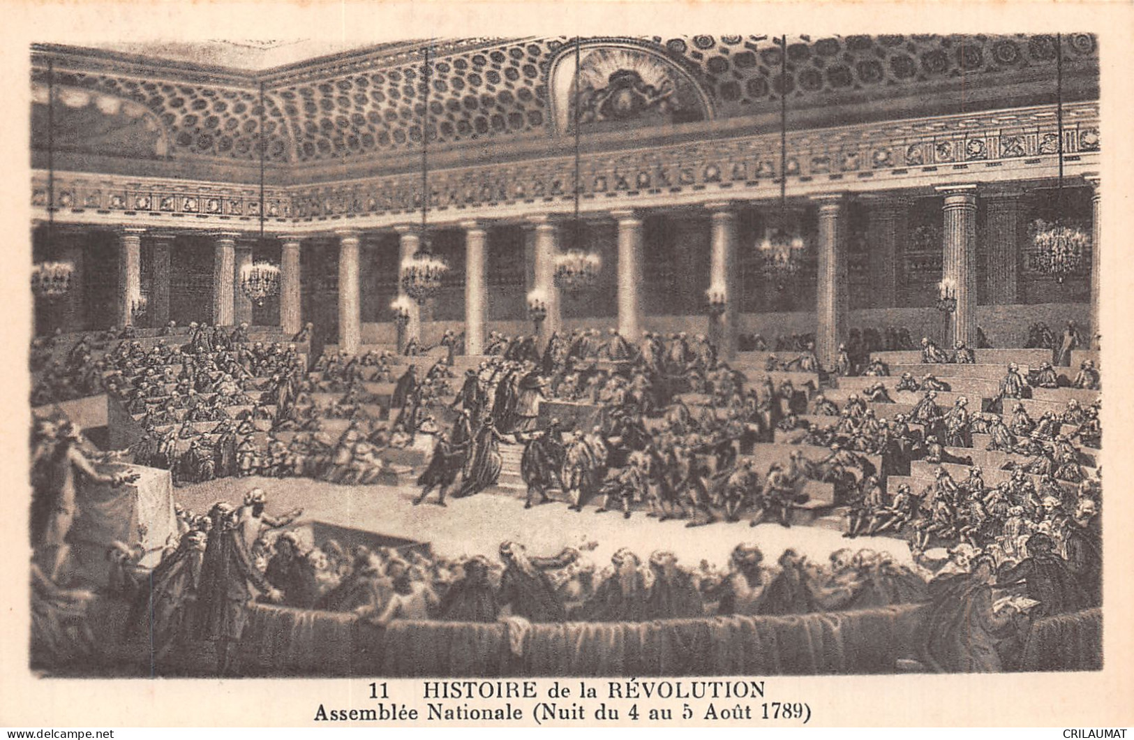 TH-HISTOIRE DE LA REVOLUTION ASSEMBLEE NATIONALE-N°T5083-B/0049 - Geschichte