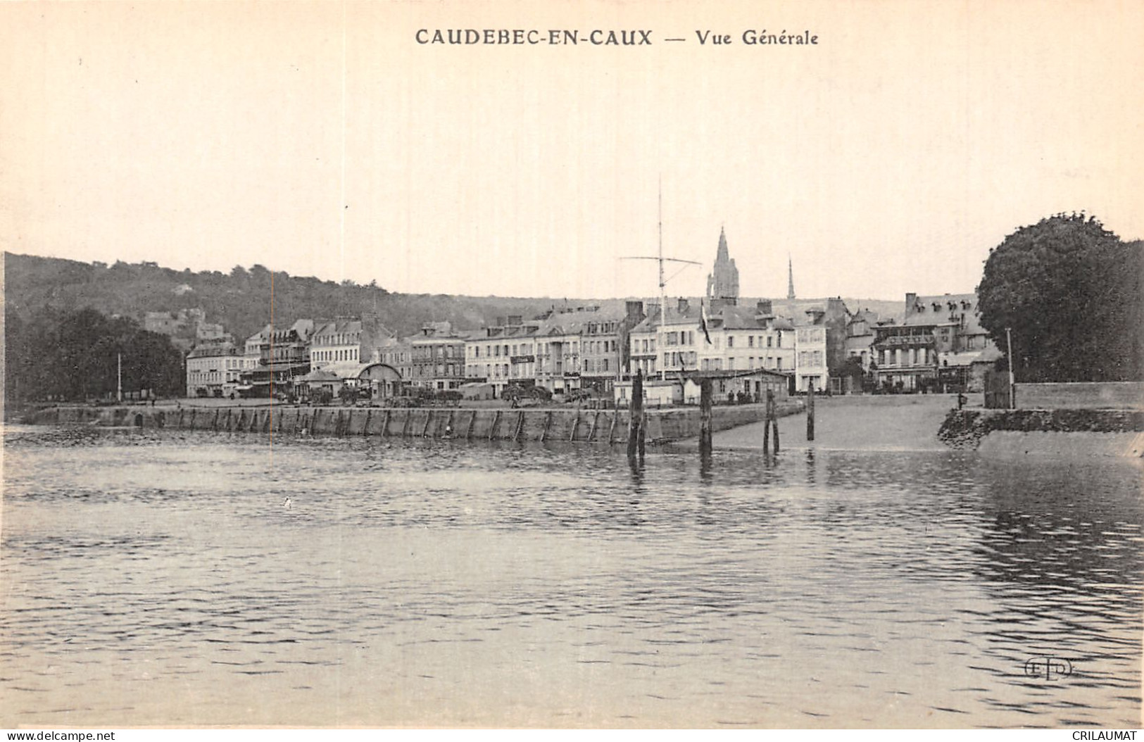 76-CAUDEBEC EN CAUX-N°T5083-E/0351 - Caudebec-en-Caux