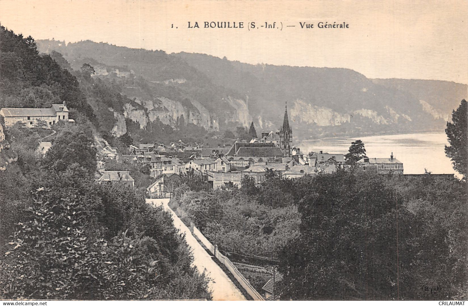 76-LA BOUILLE-N°T5083-E/0323 - La Bouille