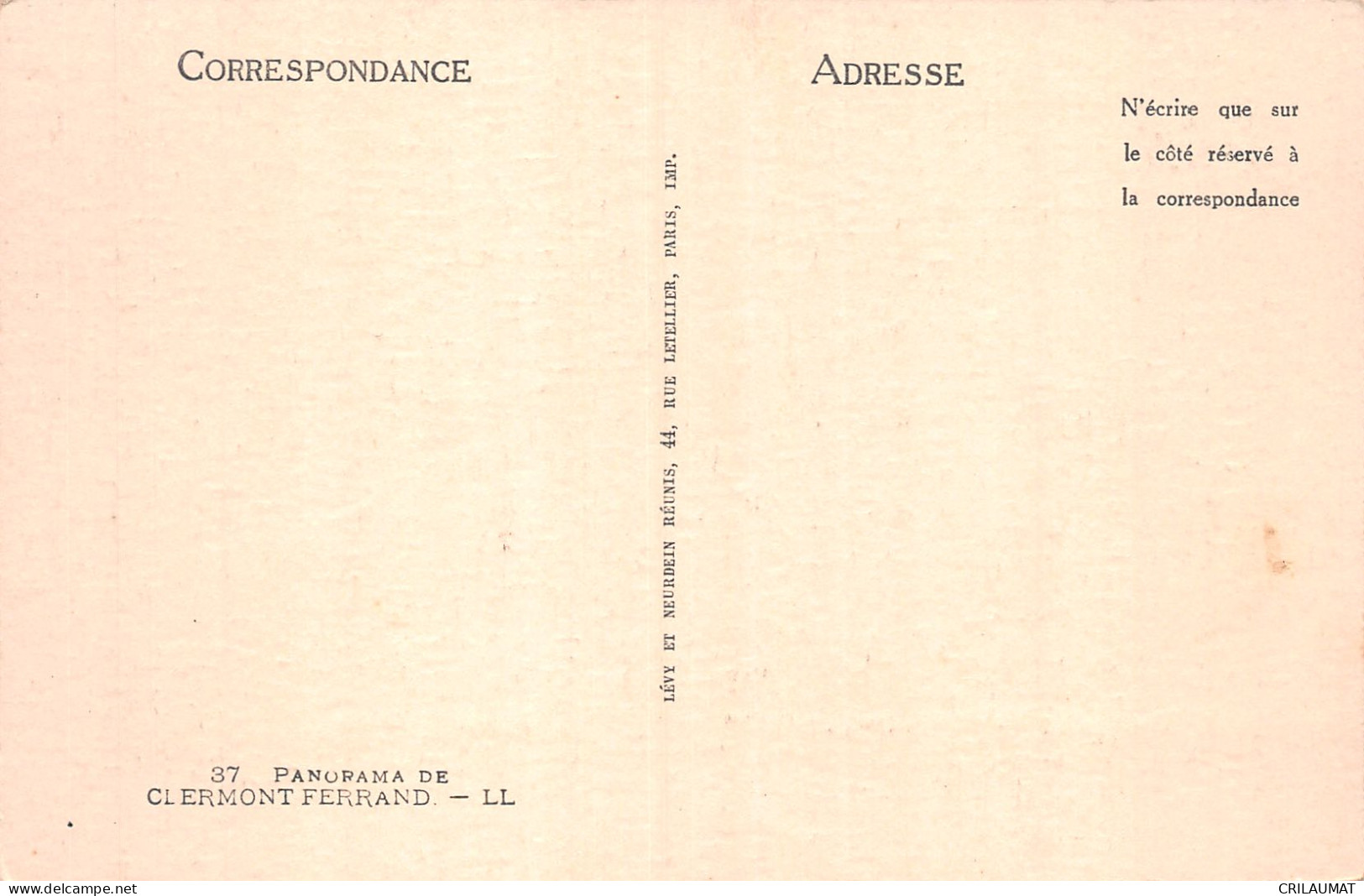 63-CLERMONT FERRAND-N°T5083-E/0199 - Clermont Ferrand