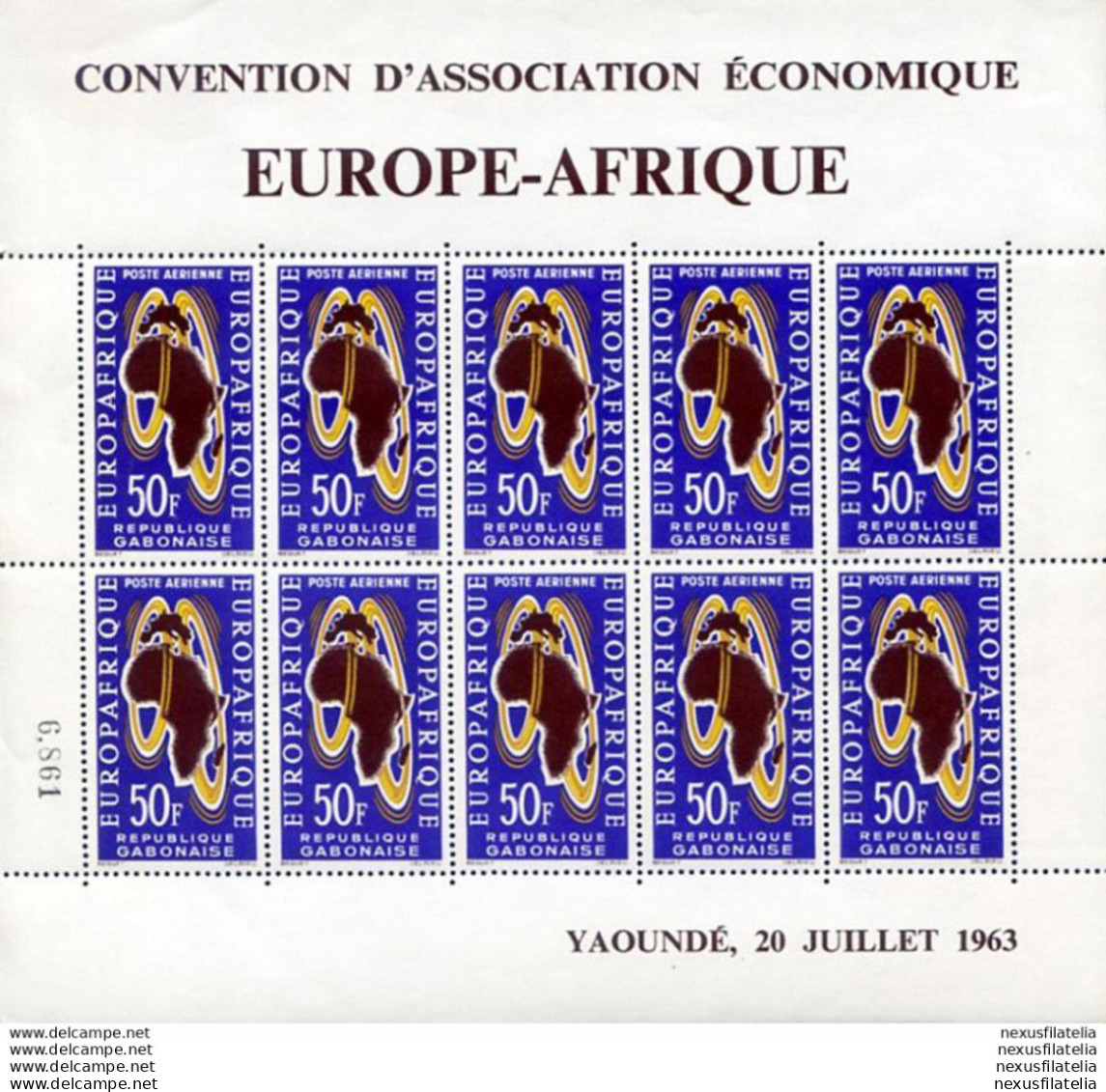 Europafrique 1963. - Gabon (1960-...)