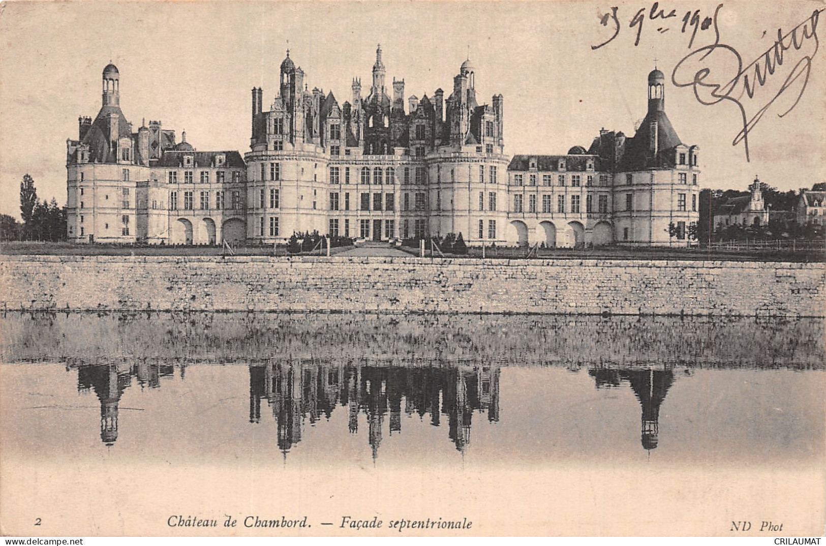 41-CHAMBORD LE CHÂTEAU-N°T5083-H/0355 - Chambord