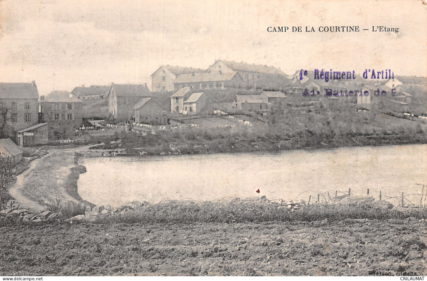23-CAMP DE LA COURTINE-N°T5083-H/0281 - Other & Unclassified