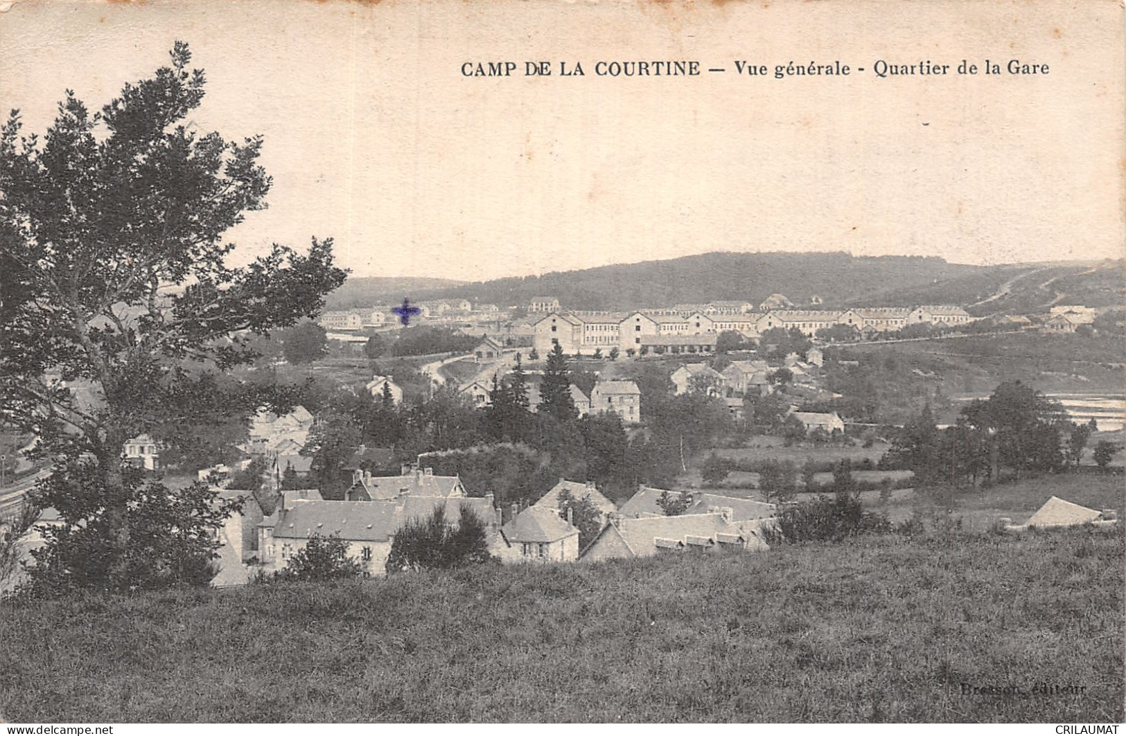 23-CAMP DE LA COURTINE-N°T5083-H/0255 - Other & Unclassified