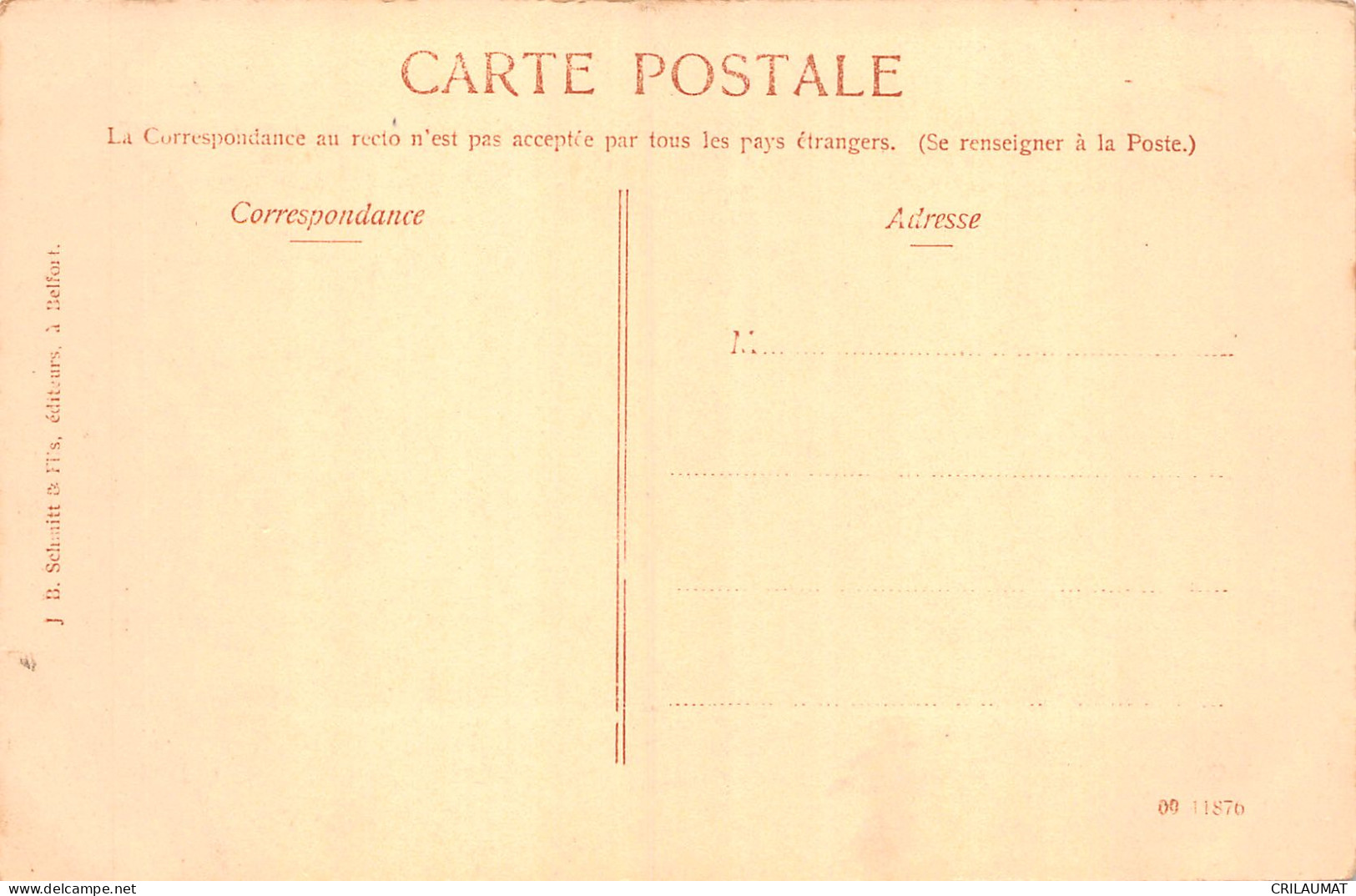 90-SIEGE DE BELFORT PEROUSE BOMBARDE-N°T5083-H/0069 - Sonstige & Ohne Zuordnung