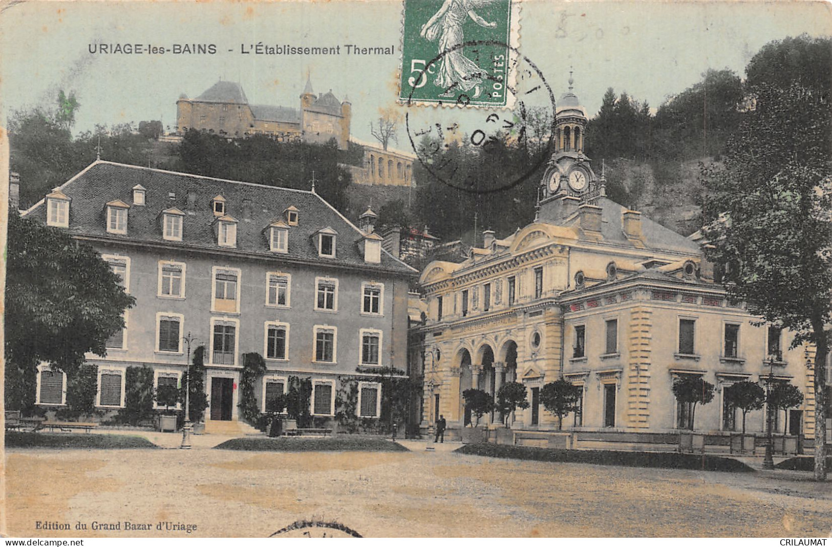 38-URIAGE LES BAINS-N°T5083-G/0269 - Uriage