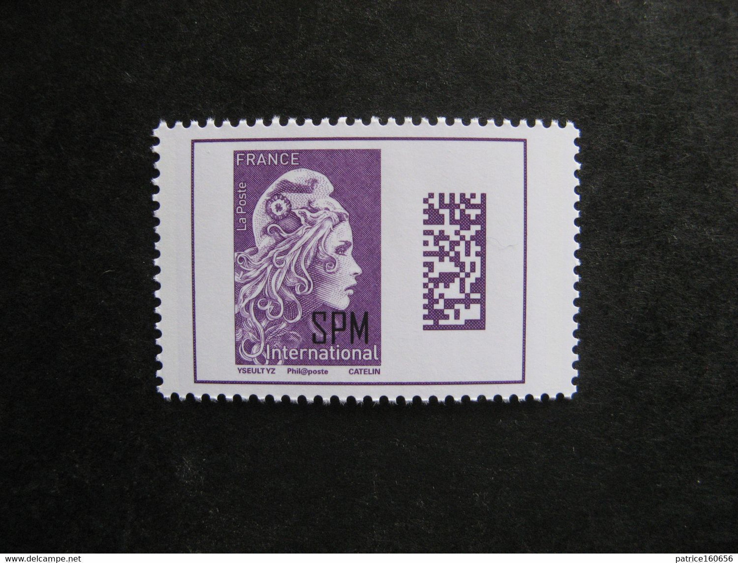 Saint Pierre Et Miquelon: TB N° 1246: Marianne L'Engagée Violette 2020 ( International), Neuf XX. - Unused Stamps