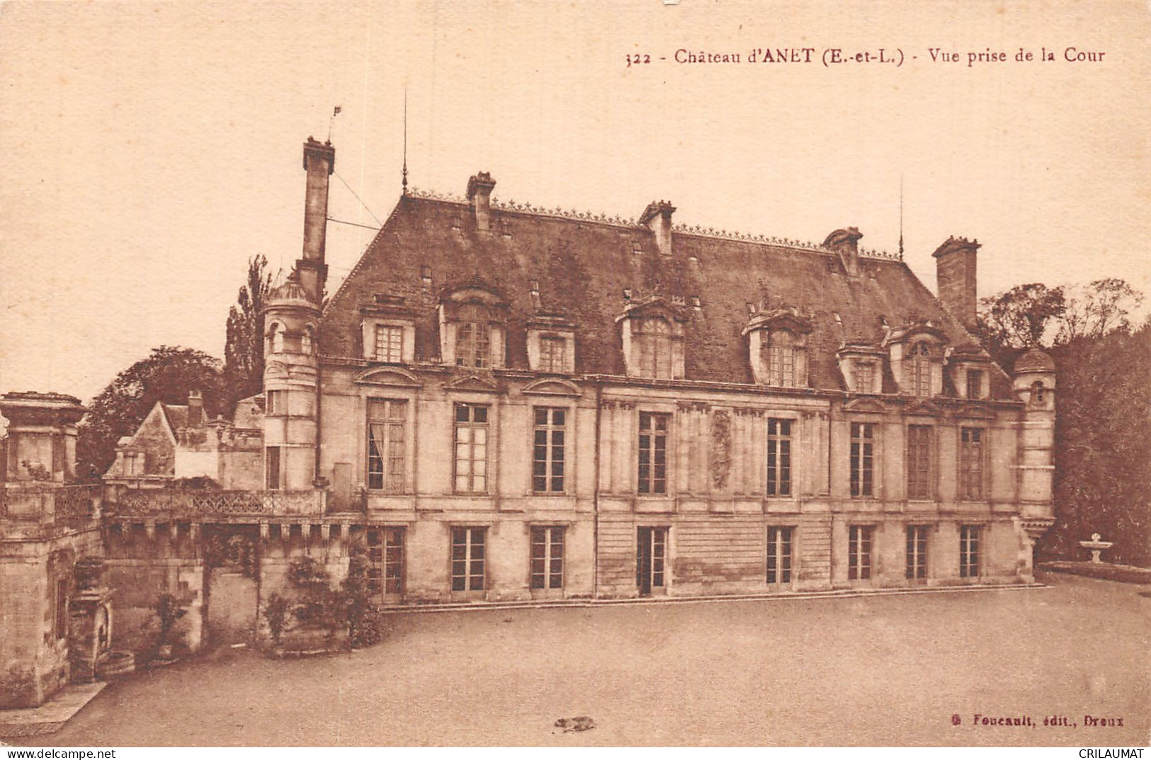 28-ANET LE CHÂTEAU-N°T5083-G/0203 - Anet