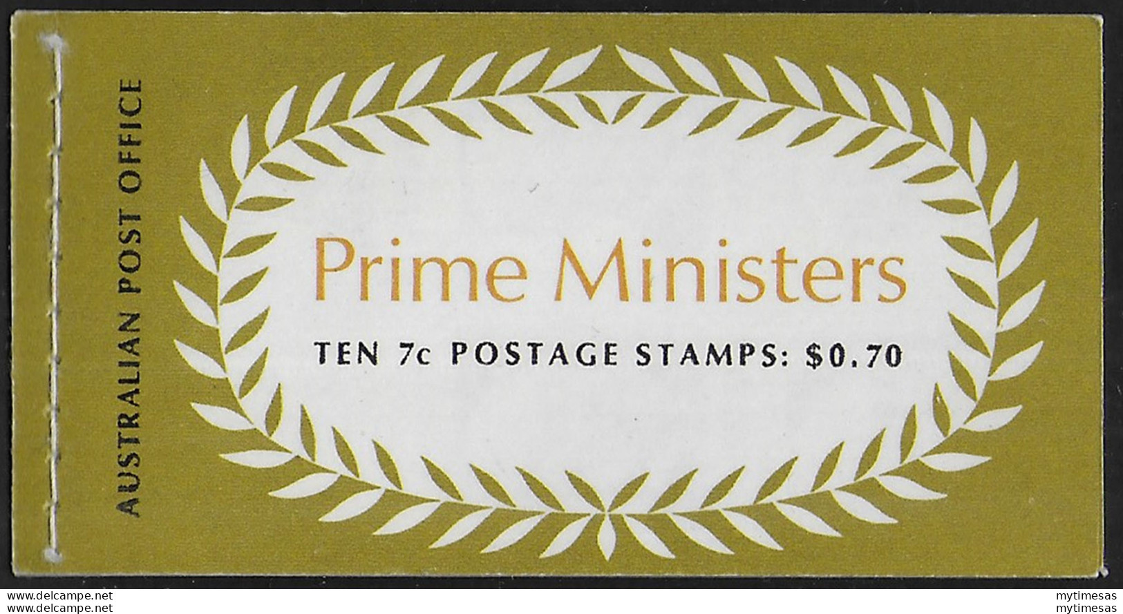 1972 Australia Prime Minister Booklet MNH Michel N. 48 - Autres & Non Classés