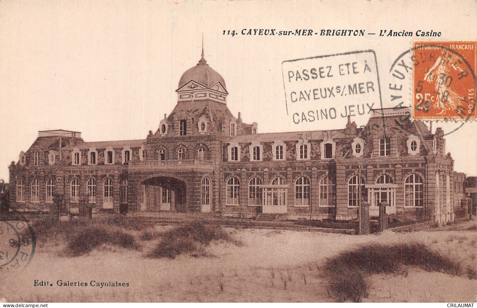 80-CAYEUX SUR MER-N°T5084-C/0177 - Cayeux Sur Mer