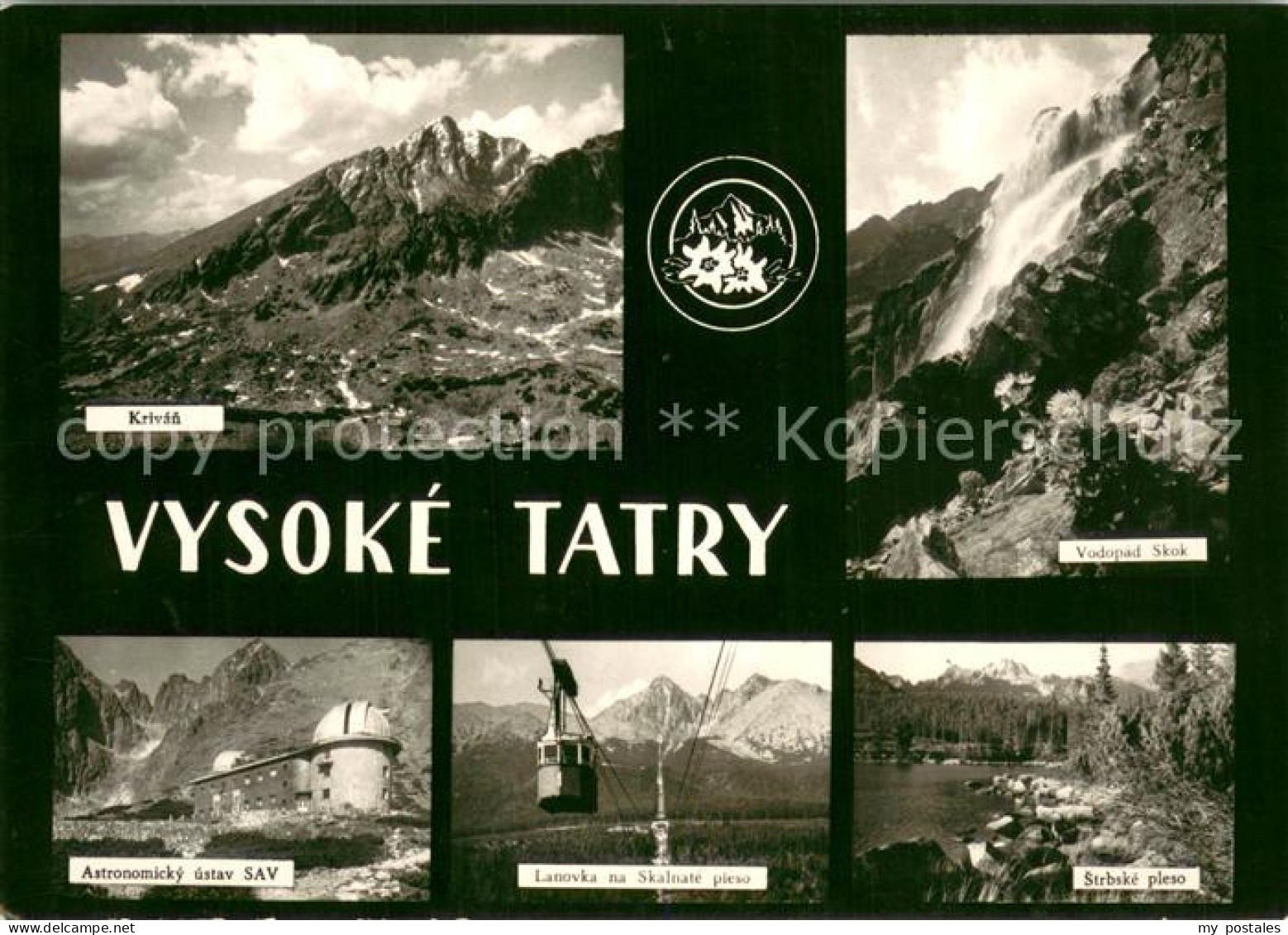 73680475 Vysoke Tatry Krivan Vodopad Skok Astronomicky Ustav SAV Lanovka Na Skal - Slovakia