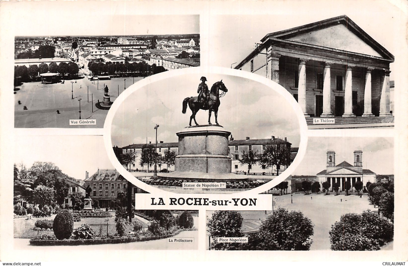 85-LA ROCHE SUR YON-N°T5084-B/0297 - La Roche Sur Yon