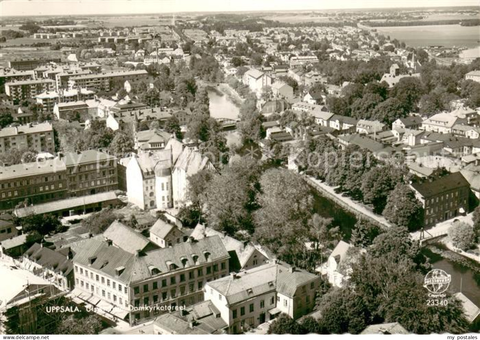 73680469 Uppsala Domkyrkotornet Fliegeraufnahme Uppsala - Schweden