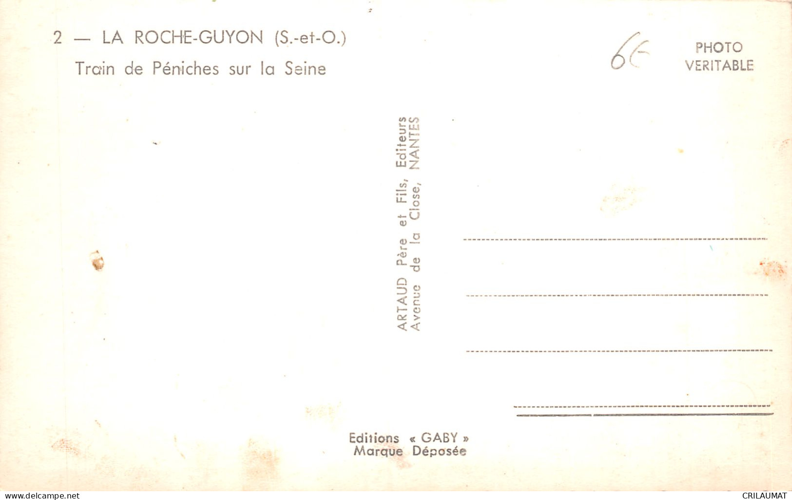 95-LA ROCHE GUYON-N°T5084-B/0241 - La Roche Guyon