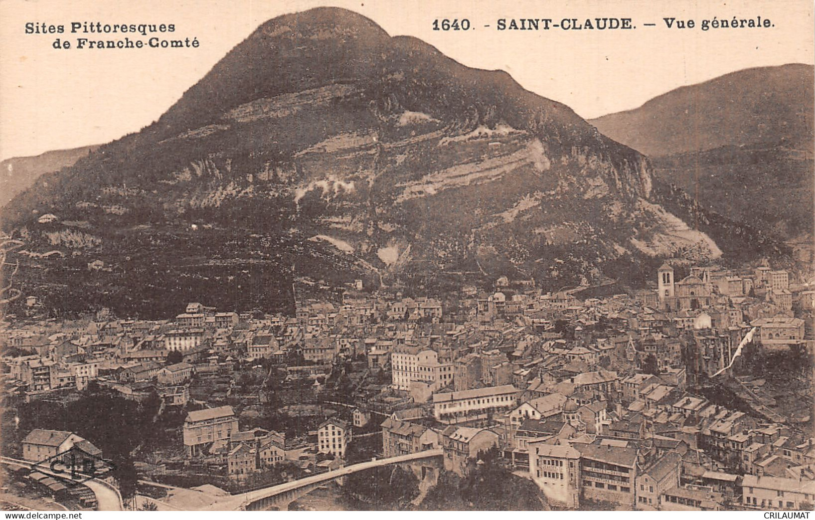 39-SAINT CLAUDE-N°T5084-A/0037 - Saint Claude
